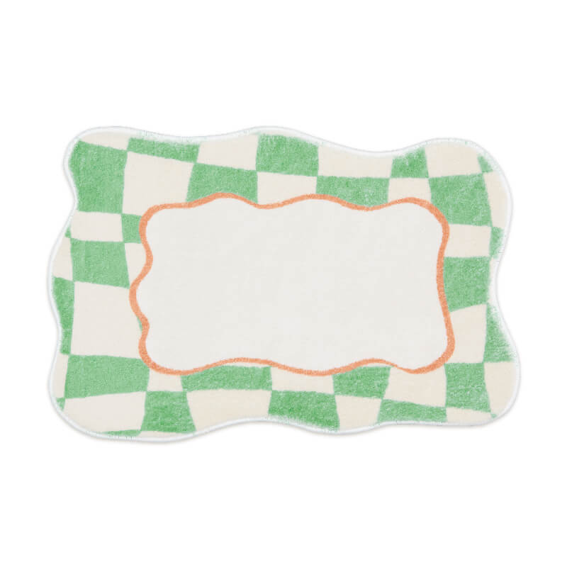 New Cute Girl Plush Small Floor Mat
