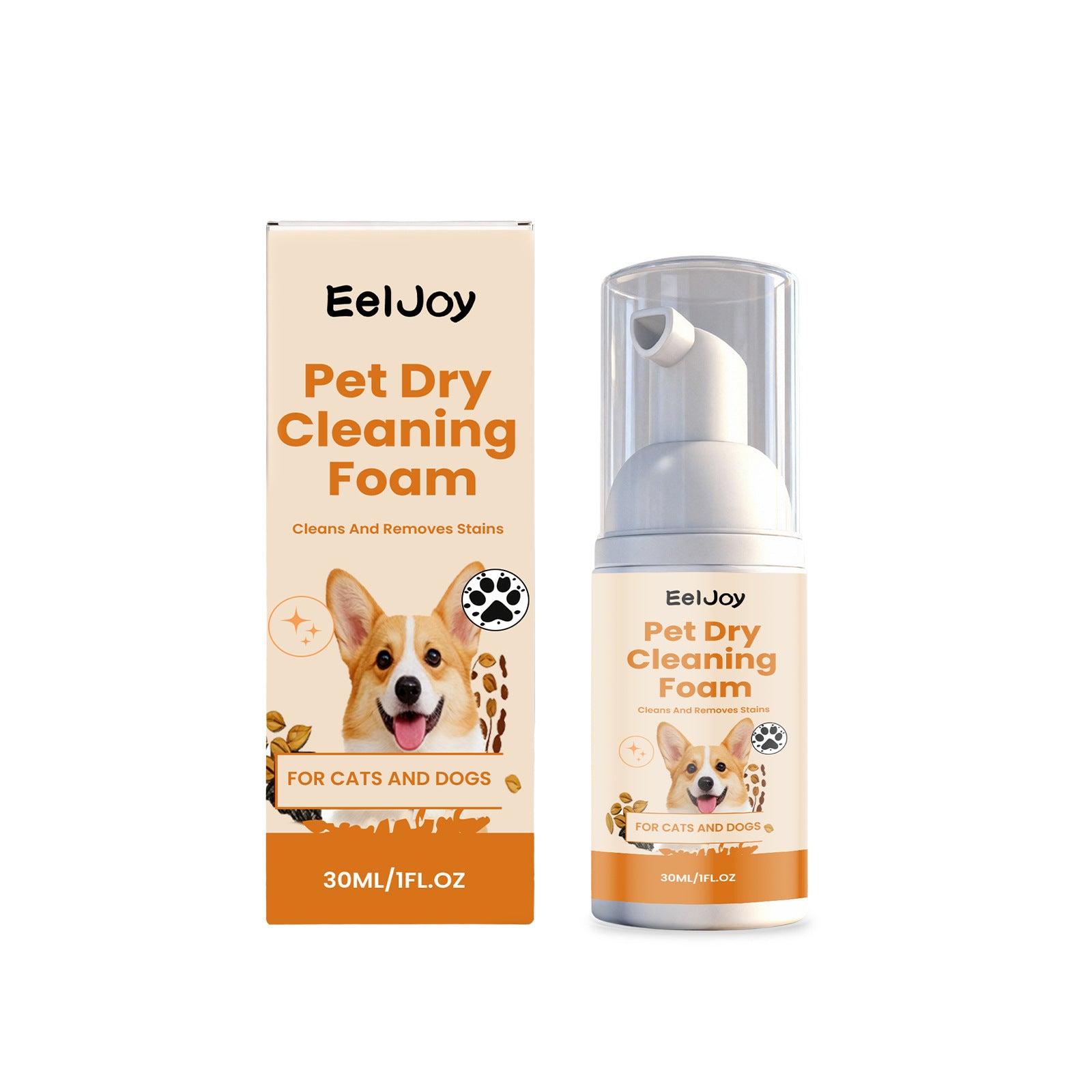 Pet Dry Cleaning Foam