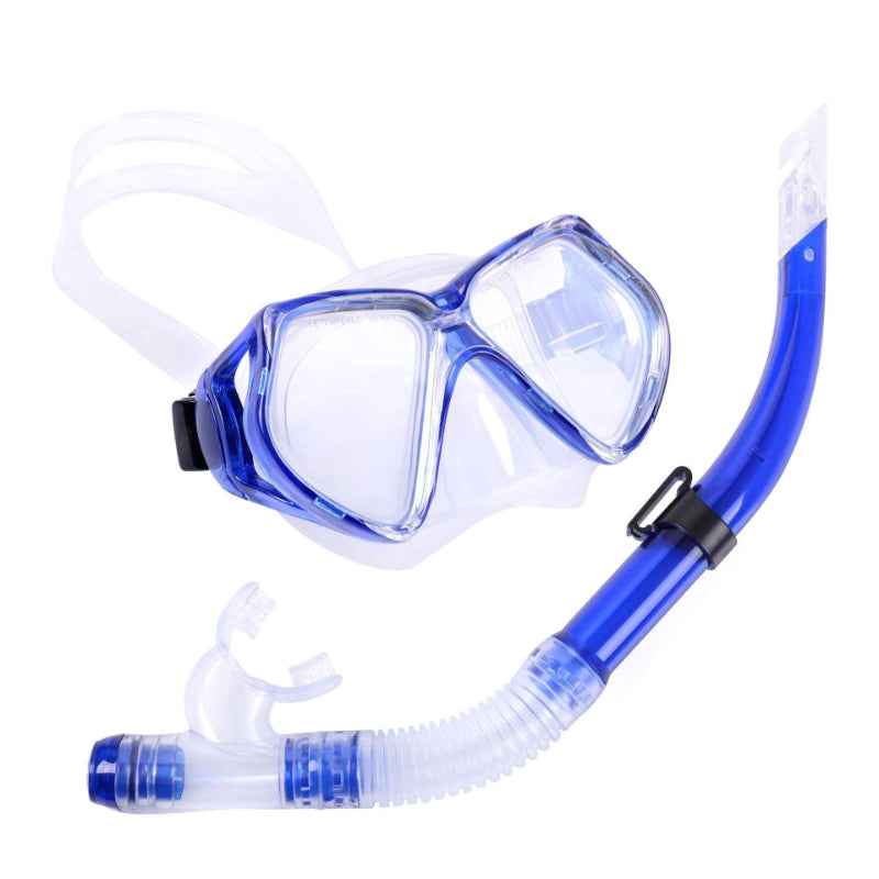 Waves Diving Mask Semi-dry Snorkel Diving And Snorkeling Equipment Set