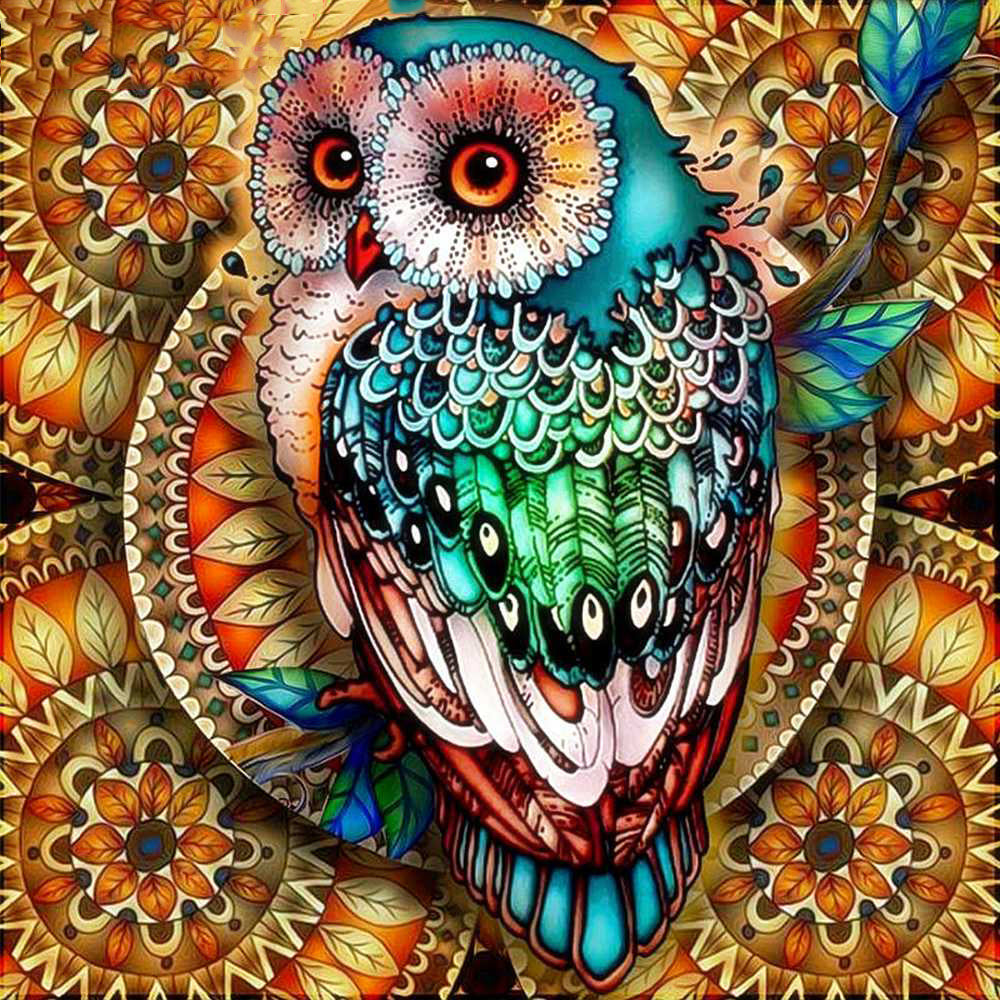 Owl Theme Diamond Painting