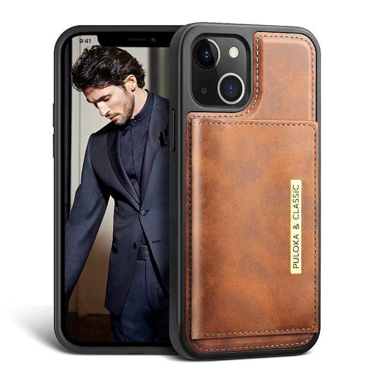 Wallet Holder Protective Sleeve Magnetic Suction Phone Case