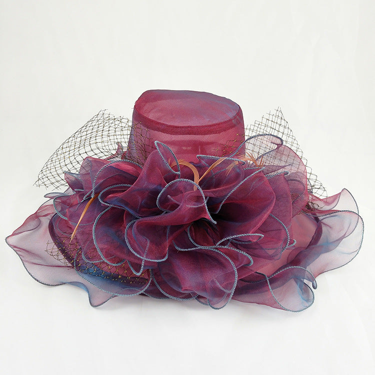 UV Protection European And American Organza Fashion Mesh