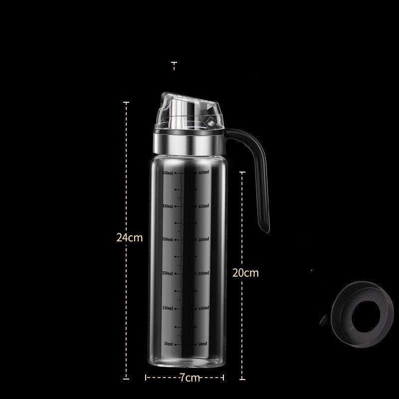 Automatic Opening And Closing Anti-leakage Oil Bottle Seasoning Bottle