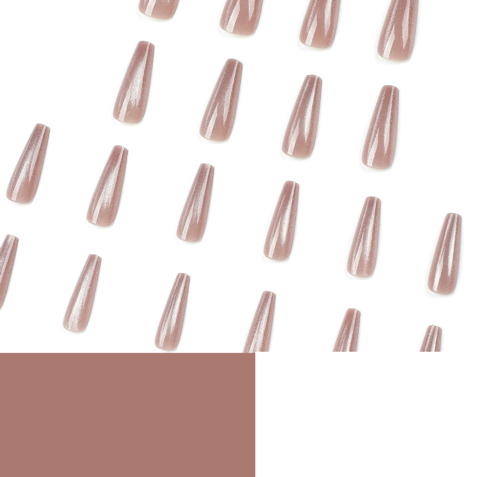 Wear A Long Light Purplish Gray Cat's Eye