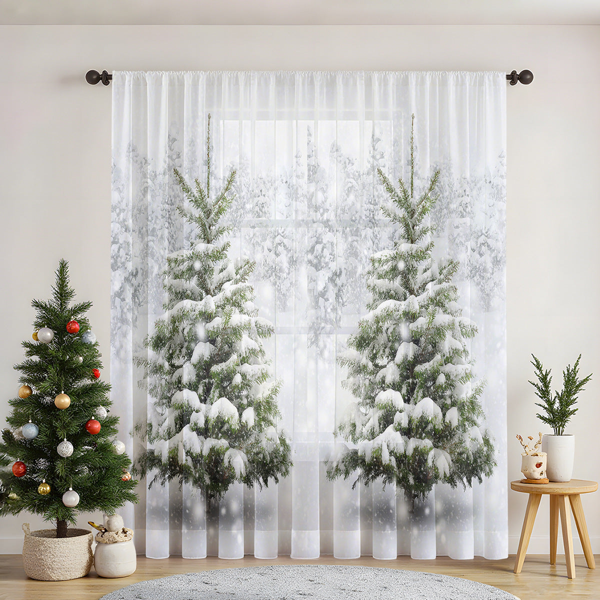 New Christmas Series Window Screen