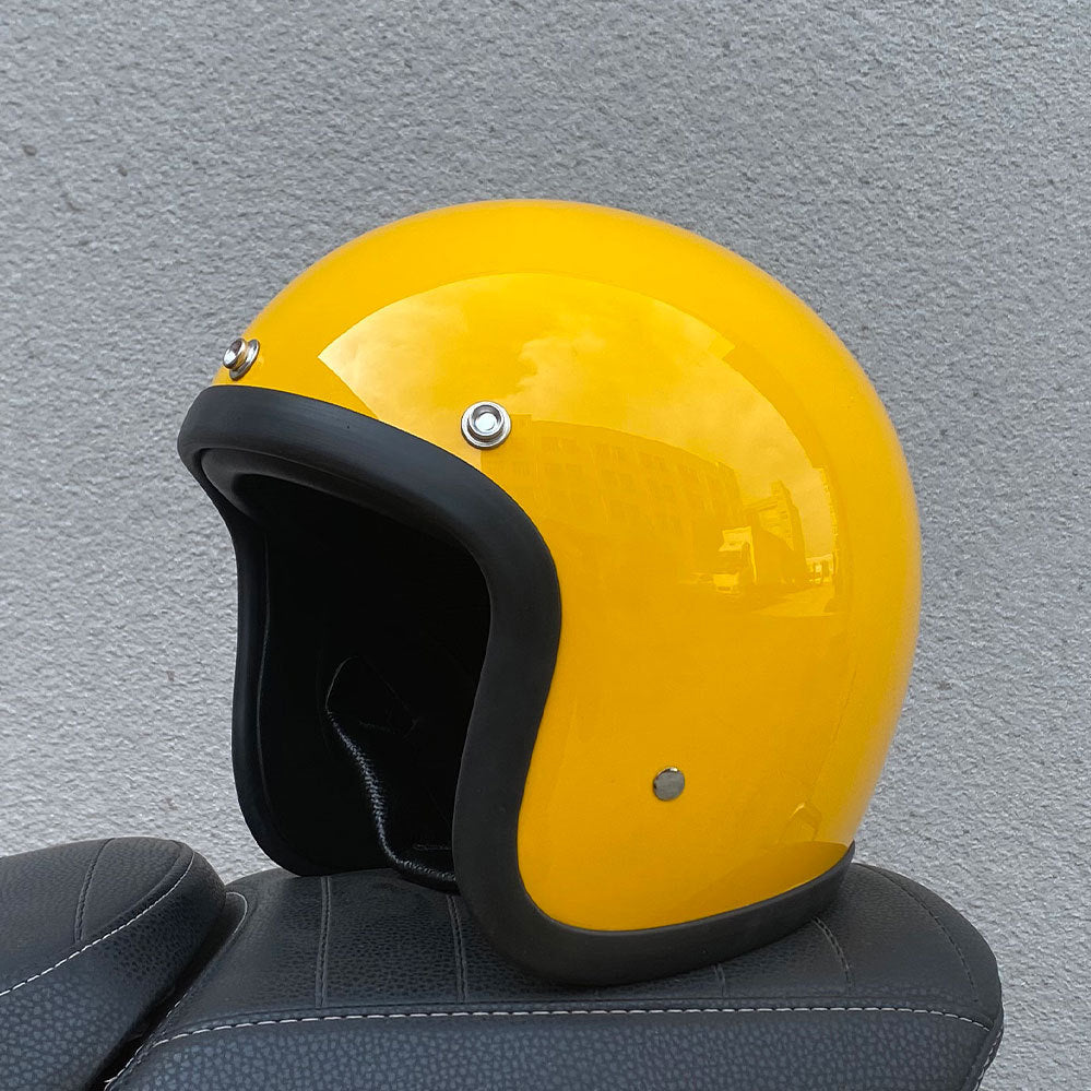 Helmet Men's And Women's Retro FRP Motorcycle
