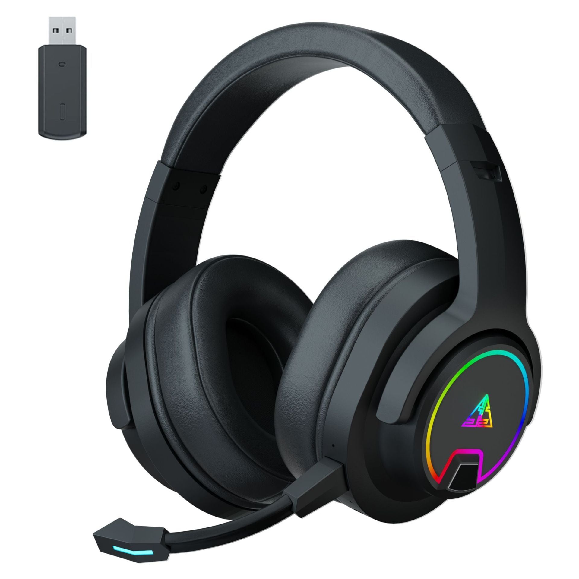 Low-latency Head-mounted Luminous Gaming Headset For E-sports