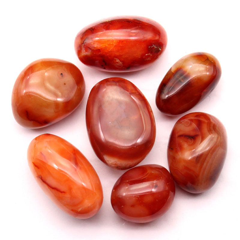 Play With Natural Red Agate Rough Stone Ornaments