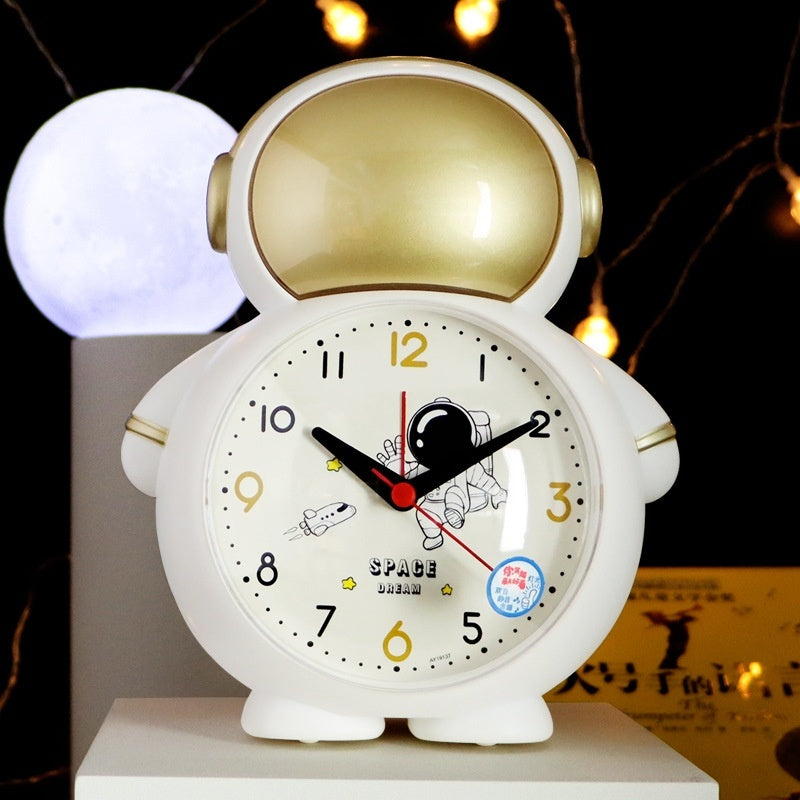Snooze Talking Student Lovely Bedroom Mute Bedside Alarm Clock