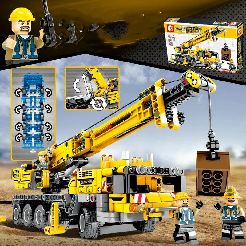 Urban Engineering Vehicle Series Children's Educational Assembly Toys
