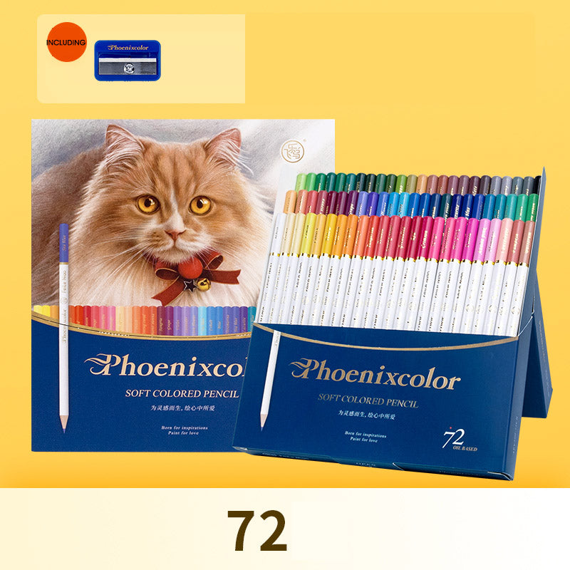Oily Student Children's Art Hand-painted Special Colored Pencils