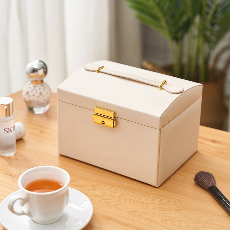 Three-layer Drawer Type Jewelry Storage Box Creative Jewelry Box