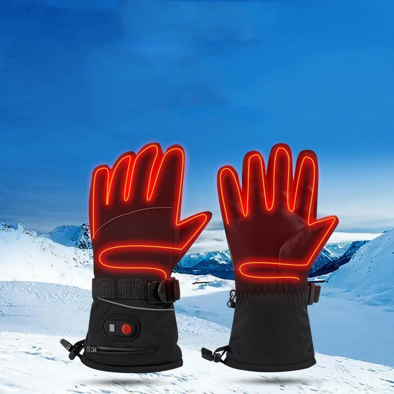 Intelligent Heating Gloves With Full Finger Warmth