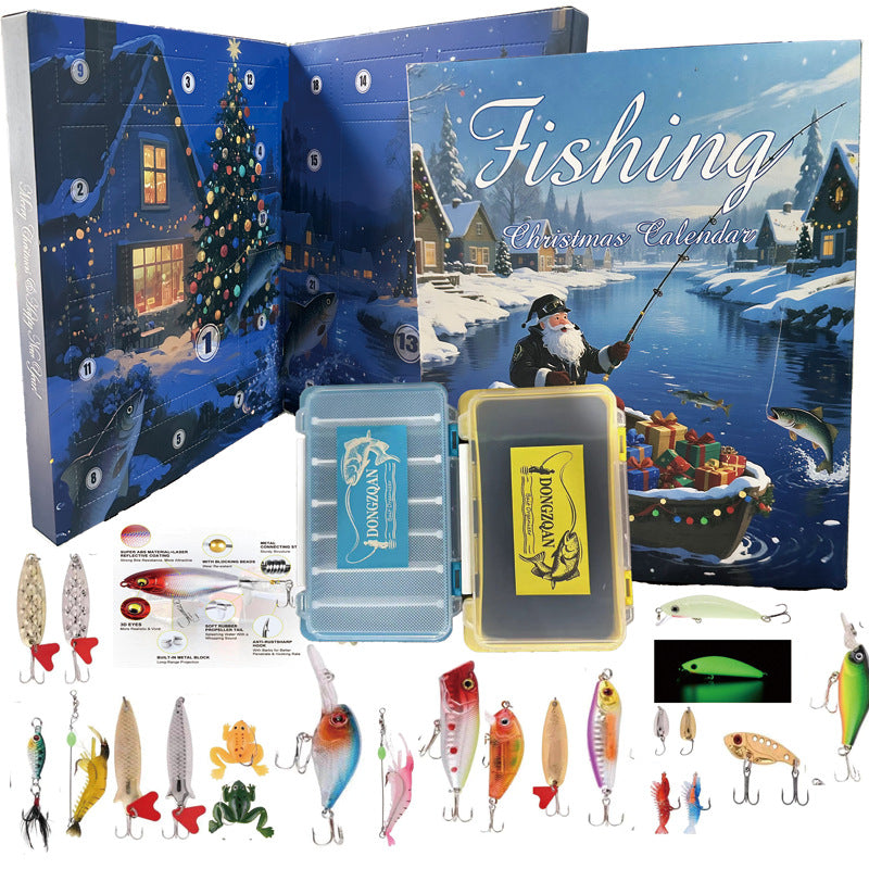 Fishing Lure Blind Box Christmas Countdown