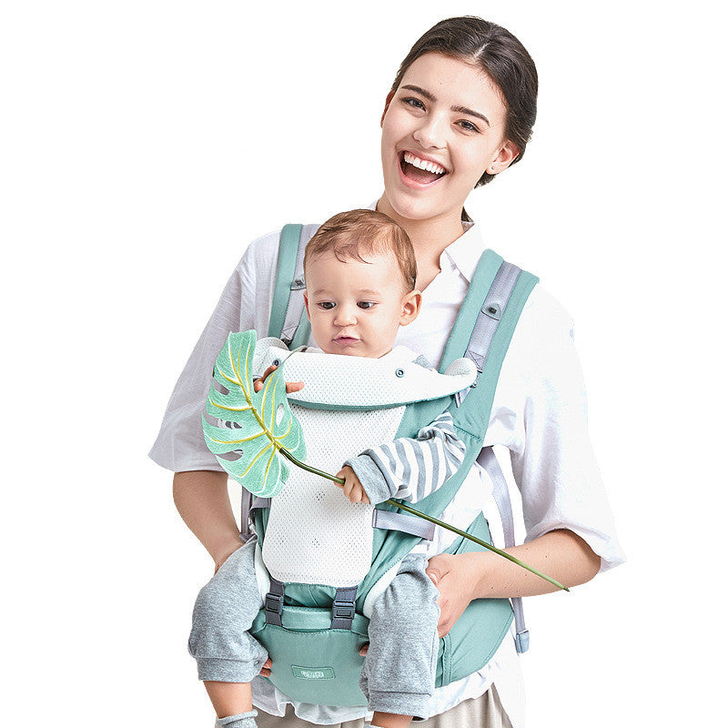 Breathable Waist Stool With Baby Shoulder Sling