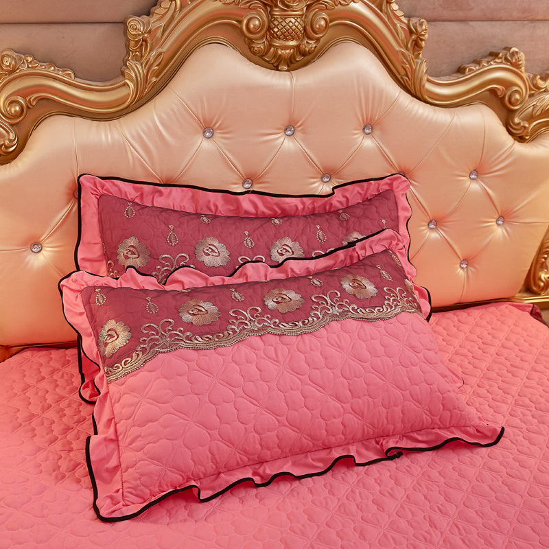 Lace Quilted Thickened Single Pillowcase