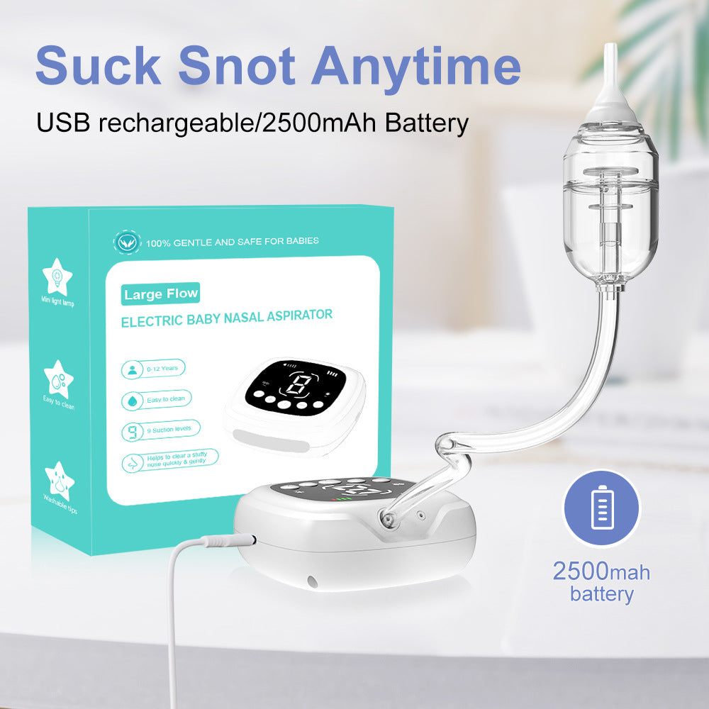 Mouche-bébé électrique, nettoyeur de fosses nasales, produits pour bébés