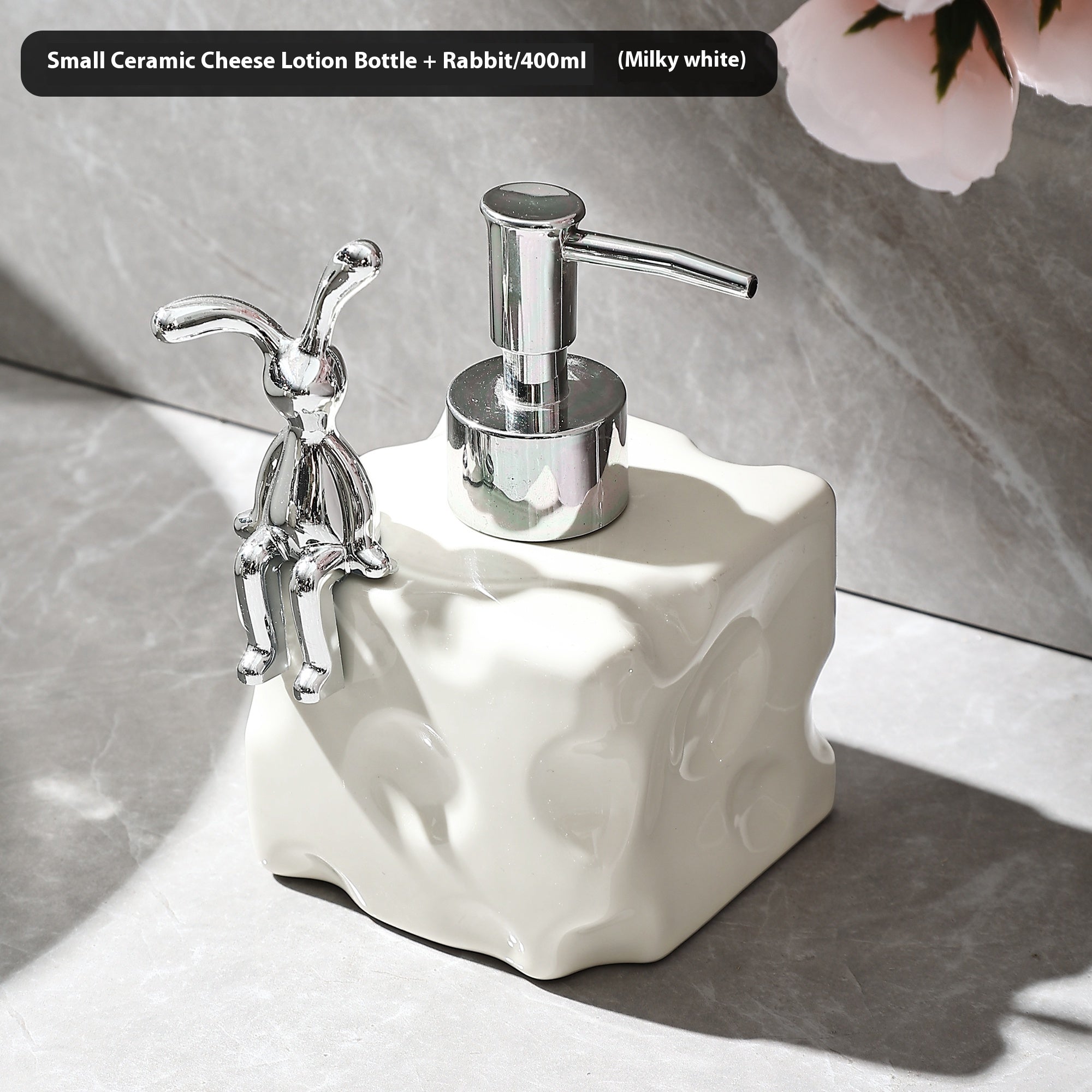 Ceramic Hand Sanitizer Storage Bottle