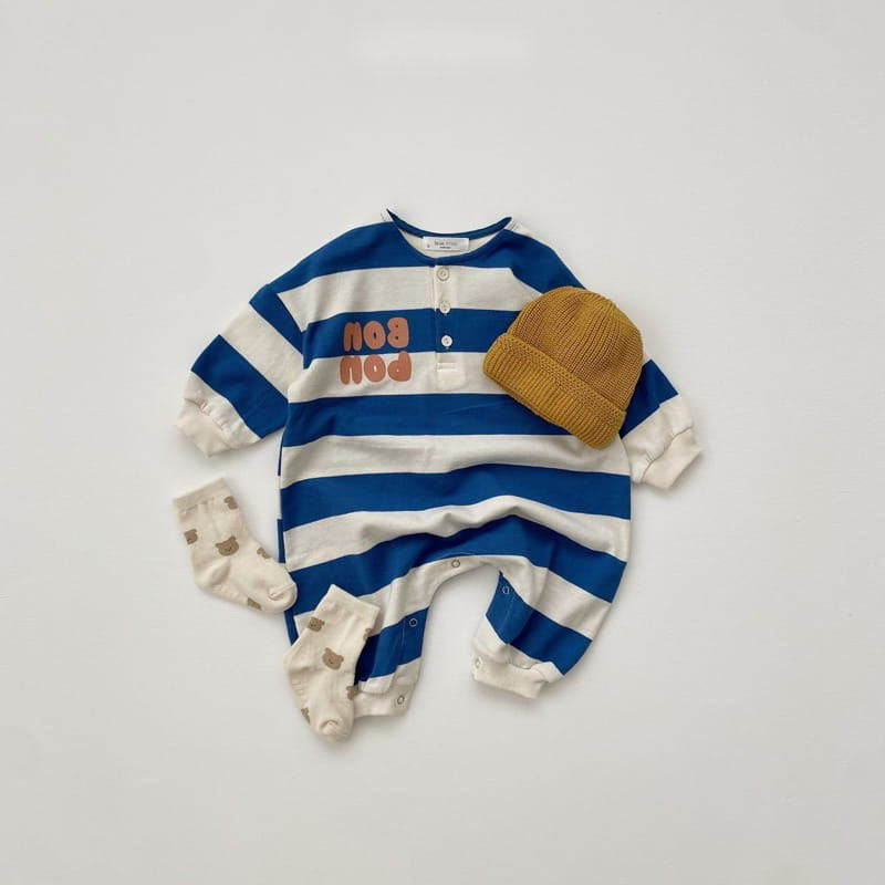 Children's Clothing Ins Baby Striped Romper Spring And Autumn Clothing Baby Jumpsuits