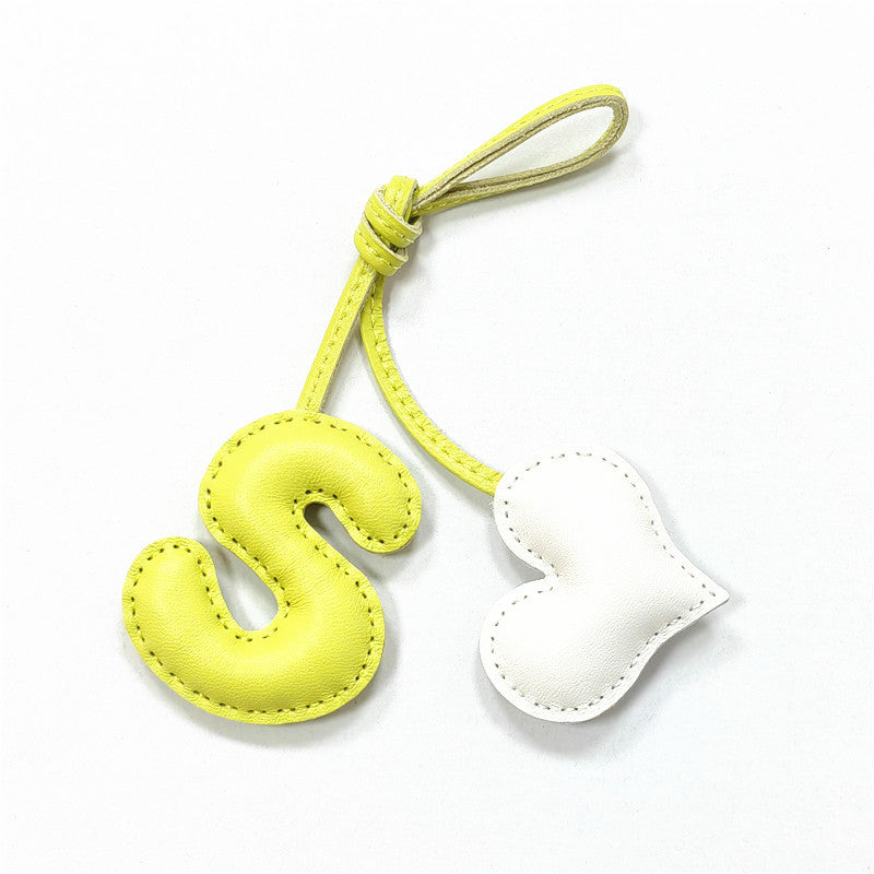 Handmade Stitching Letters With Love English Letters Bag Ornaments