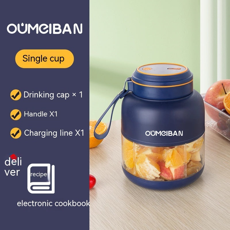 Tasse de centrifugeuse électrique portable sans fil, petites tonnes de jus en barils