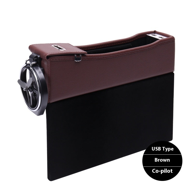 Car With USB Interface Seat Storage Box