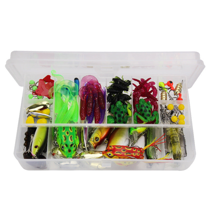 141 Pieces Of Lure Set With Multiple Swimming Layers Fishing Bait Set