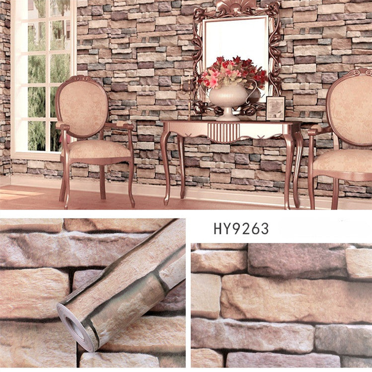 Self-pasted Refurbished Wallpaper Waterproof Three-dimensional Printing