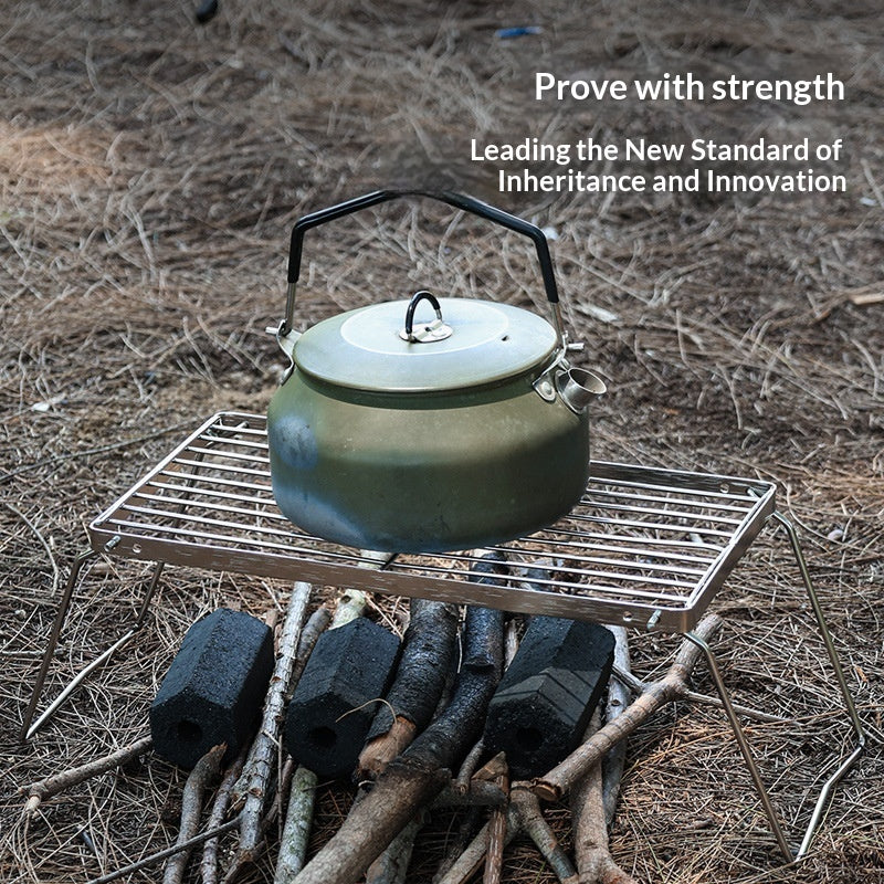 Foldable Portable Stainless Steel Outdoor Grill Head Stand