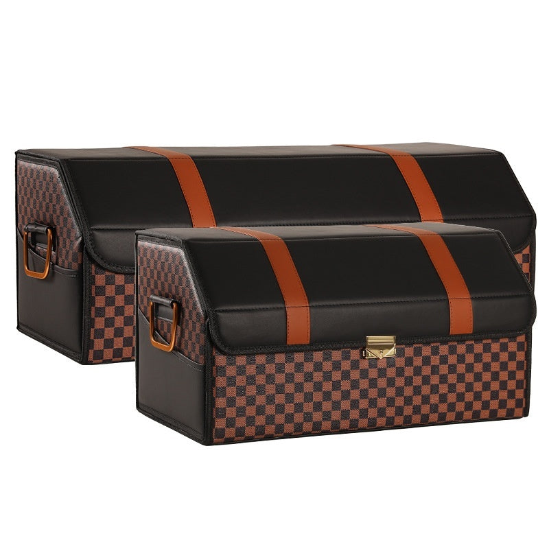 Car Storage Box Foldable Large Capacity Trunk
