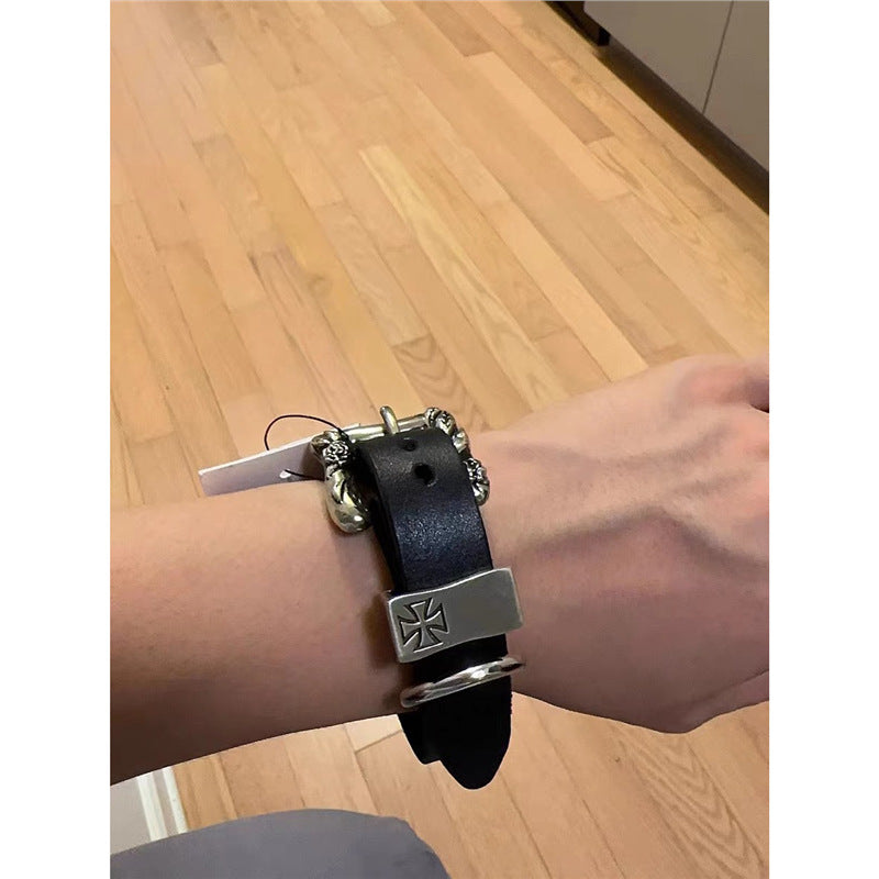 Fashion Personality Rivets Punk Rock Bracelet