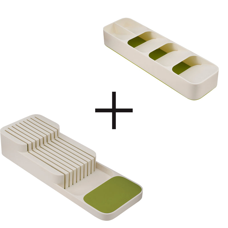 Separate storage box for soup spoon and fork