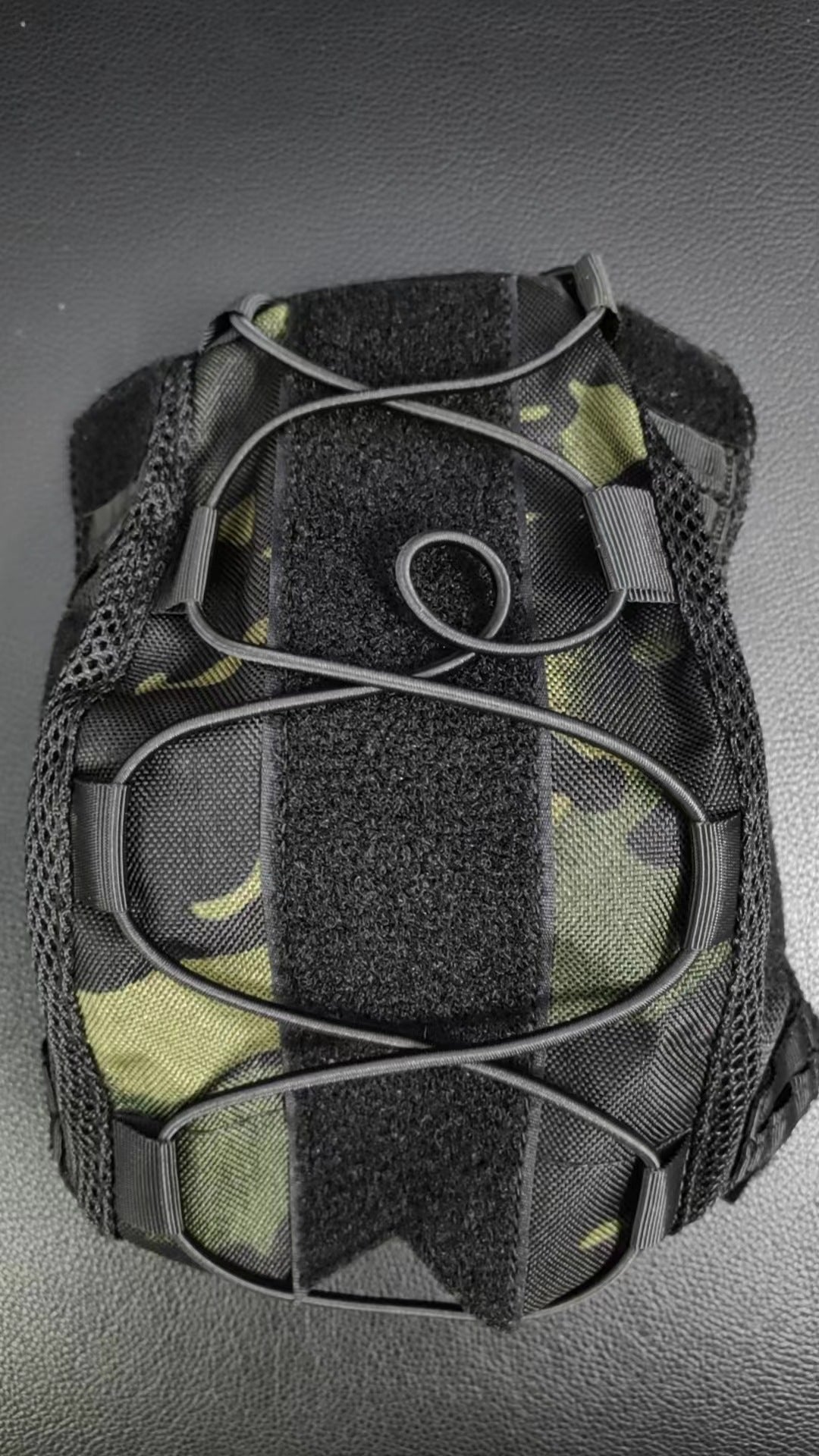 Camouflage Helmet Cover With Elastic Cord Tactical Camouflage Helmet Cover