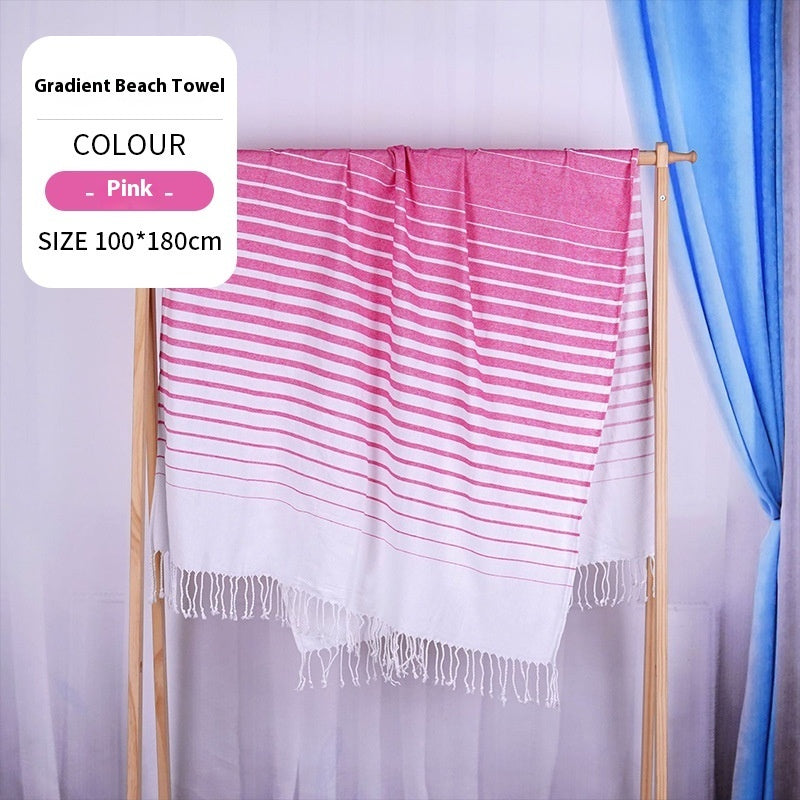 Blype Tassel Plus-sized Thick Absorbent Bath Towel