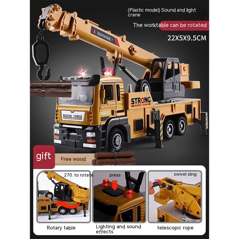Crane Large Toy Boy Crane Simulation