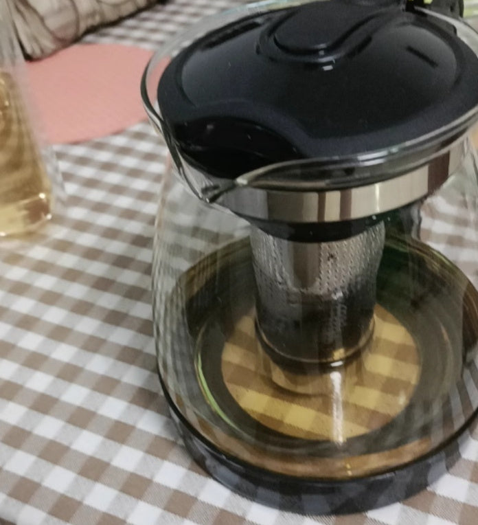 High Temperature Resistant Thickened Glass Scented Teapot
