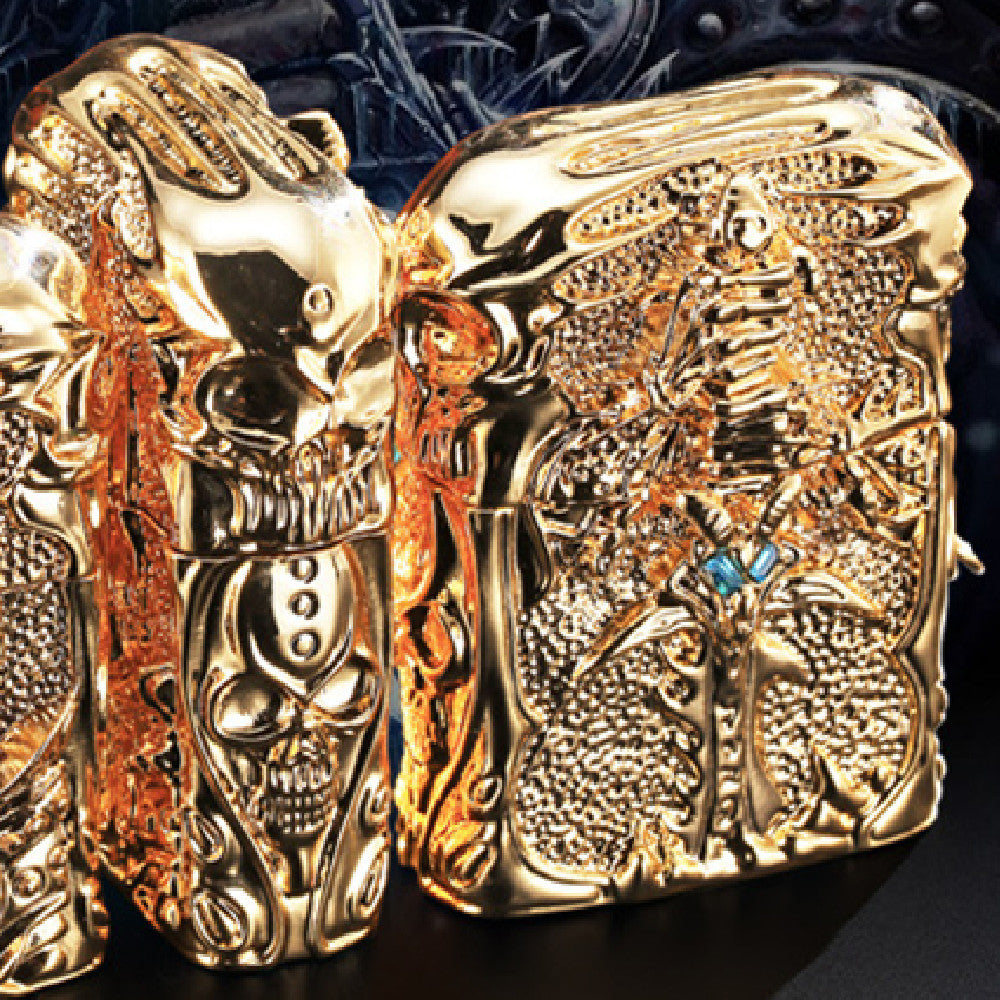 New Brass Electroplated Kerosene Lighter