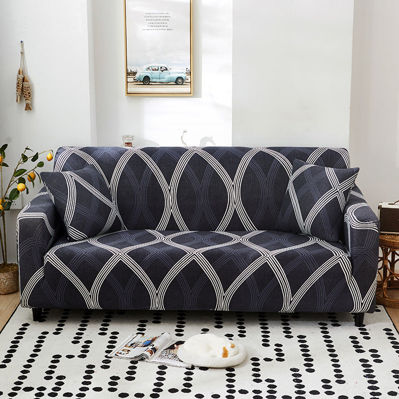 Elastic Sofa Slipcover All-inclusive Knitted High Elastic Beanbag Cover