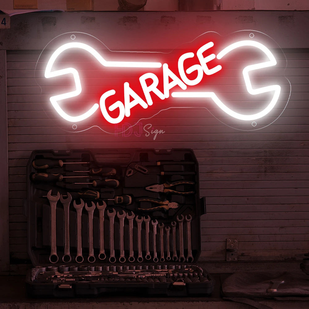 Engine Car Repair Personalized Picture LED Decoration