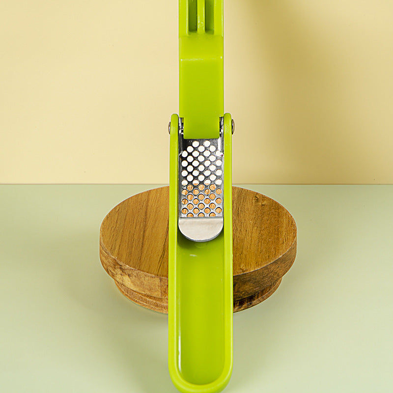 Stainless Steel Portable Non-slip Handle Kitchen Accessories Garlic Press Multifunction Manual Ginger Grinding Grater