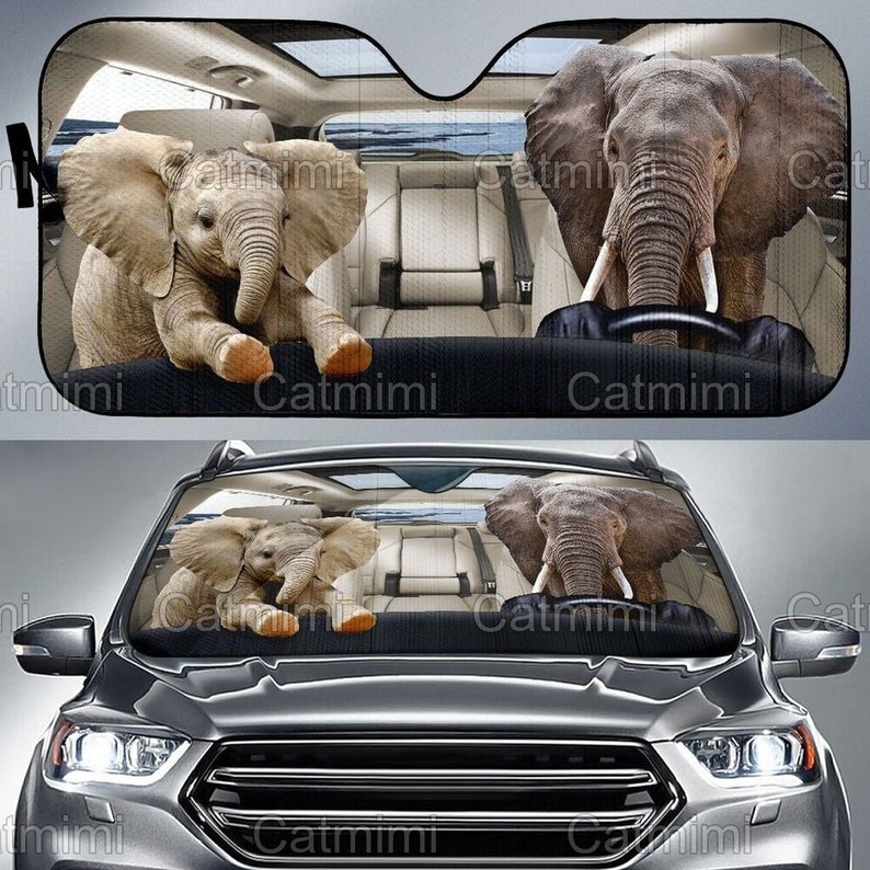 Car Sunshade Front Gear Heat Insulation Free Punch
