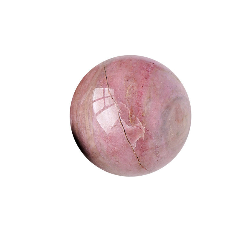 Natural Crystal Rose Stone Ball Ornaments