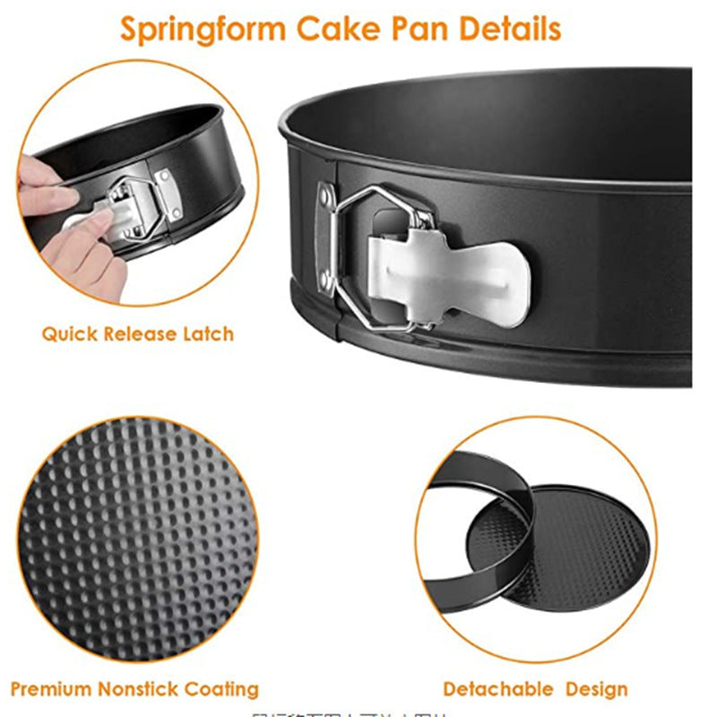216-piece Heart-shaped Round And Square Baking Tray With Lock Suit Decorating Nozzle