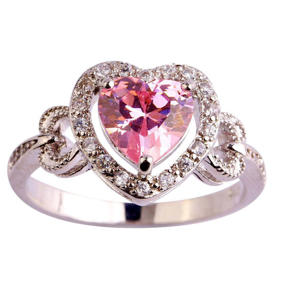 Women's Fashion Trend Electroplated Zircon Ring