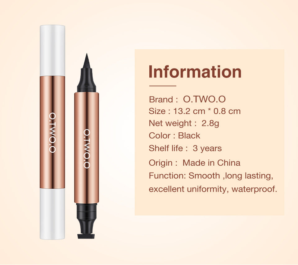 Waterproof Sweat Resistant Durable Non Smudging Non Decoloring Seal Eyeliner