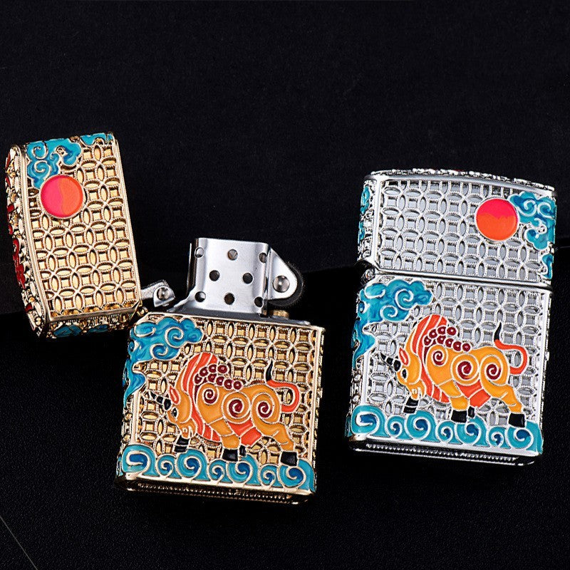 Inlaid Enamel Collection-level Gift Lighter