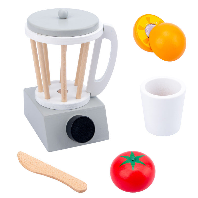 Simulation Play House Selling Car Candy Set Wooden Children Popcorn Wooden Kitchenware