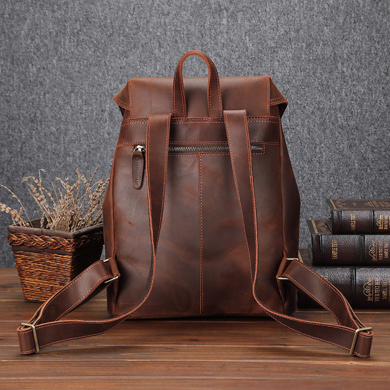 Sac de voyage en cuir grande capacité pour homme