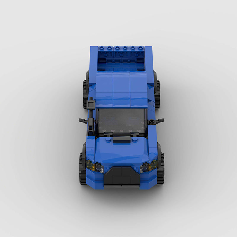 Tacoma TRD Pro Off-road Car Pickup Truck MOC Small Particles Educational Building Blocks Toy