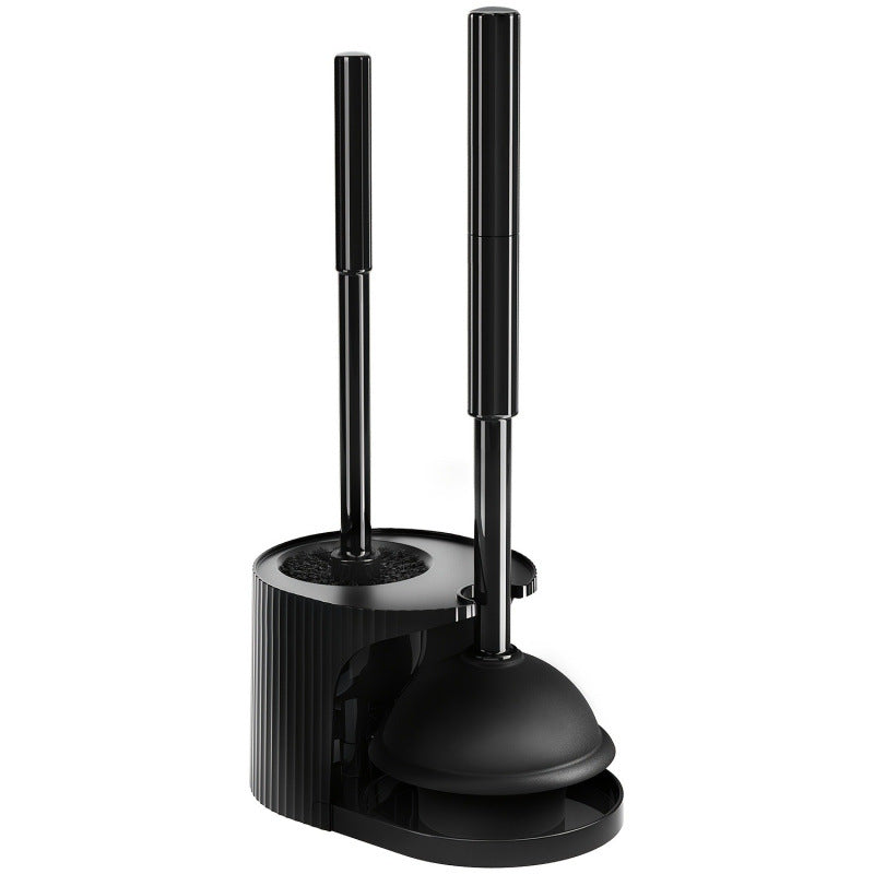 Portable Family Simple Bathroom Toilet Brush Set